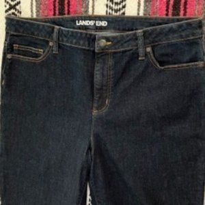 Lands' End Mid Rise Bootcut Jeans, Like New, 18/34